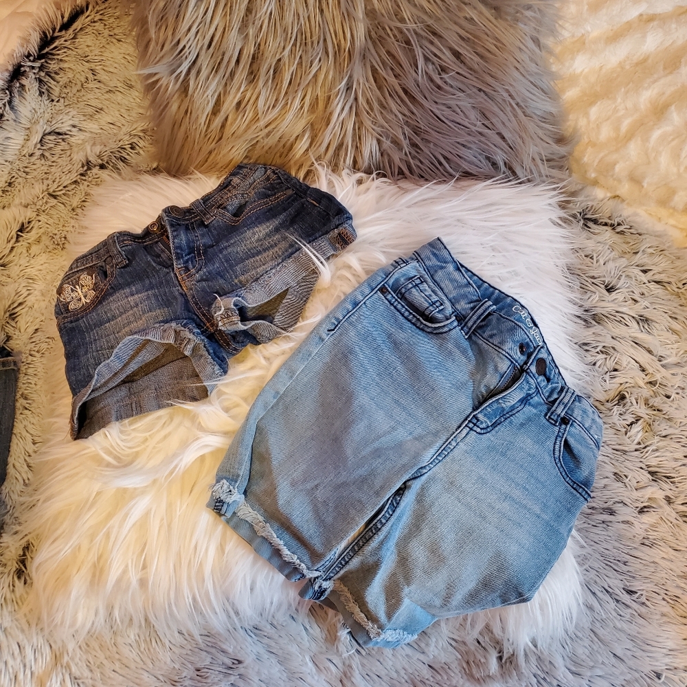 Cat and Jack Girl's Jean Shorts